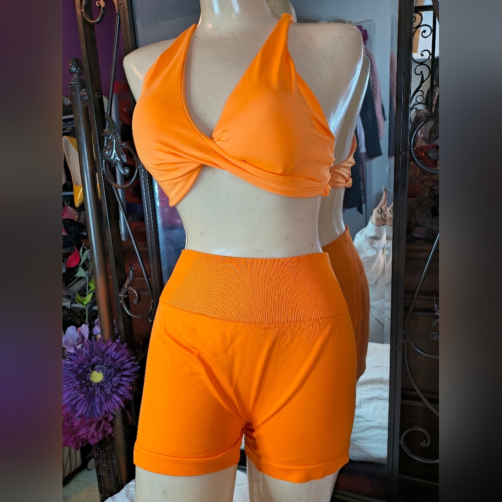 Orange Women's Shorts